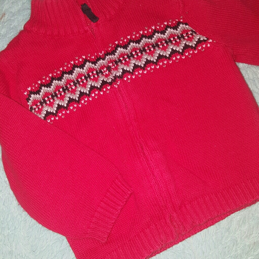 Baby boys Zip-Up Sweater size 12 mths